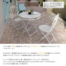 ガーデンチェア 椅子 ガーデンチェアー いす チェア 白 ホワイト ブラウン 折畳み 折りたたみ 1脚 単品 【納期B】【sms-spl-6627-2p】