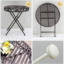 ガーデンテーブル テラス 庭 テーブル クラシカル ガーデン 北欧 姫系 アンティーク レトロ 加工 おしゃれ カフェ 【納期B】【sms-spl-6628】