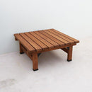 縁台 木製 ウッドデッキ おしゃれ 90 幅 90cm 正方形 北欧 土台 ステップ台 和風 腰掛け ベンチ 軒先 庭 デッキ 階段 置くだけ diy ベランダ テラス バルコニー 【納期B】【sms-sst-dec-9090】