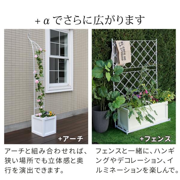 プランター 正方形 立方体 50×50cm 植木鉢 コンクリート モダン おしゃれ 屋外 都会 セメント 鉢カバー 直植え 水抜き穴 花 ガーデニング 庭 ベランダ 玄関 【納期B】【sms-tex-500c】