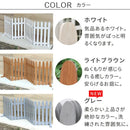 木製フェンス ウッド 柵 天然木 折り畳み 折りたたみ ホワイト 白 茶 おしゃれ 園芸 ガーデニング 庭 玄関 曲がる コの字 L字 プランターカバー 間仕切り 自立 【納期B】【sms-wf-160f】