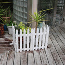 木製フェンス ウッド 柵 天然木 折り畳み 折りたたみ ホワイト 白 茶 おしゃれ 園芸 ガーデニング 庭 玄関 曲がる コの字 L字 プランターカバー 間仕切り 自立 【納期B】【sms-wf-160f】