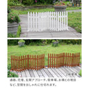 木製フェンス ウッド 柵 天然木 折り畳み 折りたたみ ホワイト 白 茶 おしゃれ 園芸 ガーデニング 庭 玄関 曲がる コの字 L字 プランターカバー 間仕切り 自立 【納期B】【sms-wf-160f】