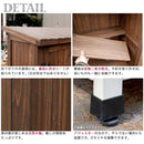 物置 屋外 大型 大きい おしゃれ 小屋 ストッカー 北欧 組み立て 収納庫 ガレージ 棚 観音扉 玄関 木製 ガーデニング 園芸 掃除 キャンプ アウトドア BBQ 用品 【納期B】【sms-wsoc-1200db】