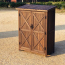 物置 屋外 大型 大きい おしゃれ 小屋 ストッカー 北欧 組み立て 収納庫 ガレージ 棚 観音扉 玄関 木製 ガーデニング 園芸 掃除 キャンプ アウトドア BBQ 用品 【納期B】【sms-wsoc-1200db】