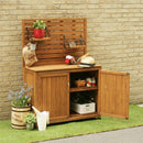 物置 屋外 おしゃれ 小屋 北欧 ストッカー 収納庫 棚 観音扉 庭 木製 ガーデニング 植物 飾れる 置ける 園芸用品 掃除用具 収納 飾り棚 ガレージ 車庫 ベランダ 【納期B】【sms-yb-202nw100】