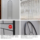 ガーデンフェンス おしゃれ セット ホワイト 花壇 差し込み 埋め込み 自立 シンプル 自立式 ハイタイプ アイアンフェンス ガーデニング フェンス DIY 白 【納期B】【sms-yb016h-2p】