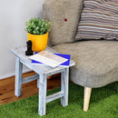 スツール 小 花台 鉢台 フラワーラック インテリア エクステリア 木製 ウッド ナチュラル ホワイト 白 木目 園芸 ガーデニング 装飾用 【納期B】【sms-yt-4036】