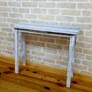 スツール 中 花台 鉢台 フラワーラック インテリア エクステリア 木製 ウッド ナチュラル ホワイト 白 木目 園芸 ガーデニング 飾り台 【納期B】【sms-yt-6052】