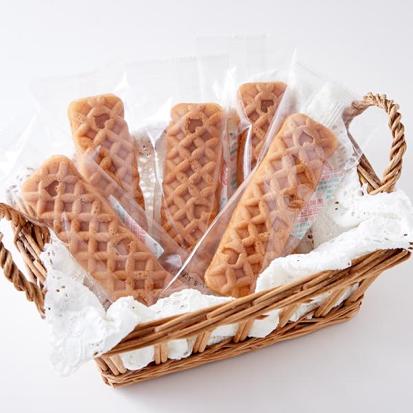ワッフル カスタードクリーム スティックワッフル 洋菓子 おかし おやつ ワッフル生地 クリーム入り 国産 個包装 食べやすい 【納期E】【snc00010167】