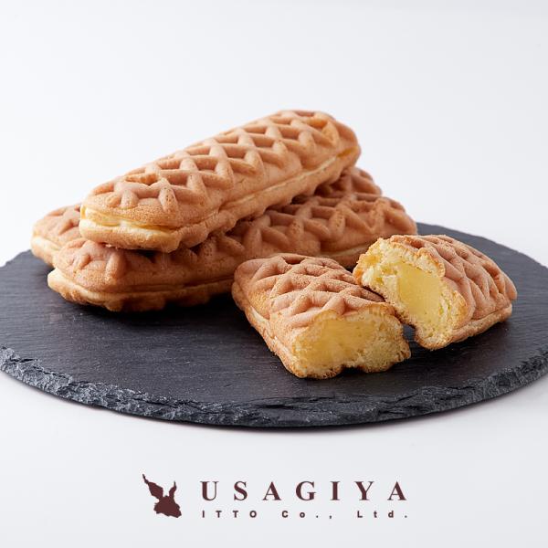 ワッフル カスタードクリーム スティックワッフル 洋菓子 おかし おやつ ワッフル生地 クリーム入り 国産 個包装 食べやすい 【納期E】【snc00010167】