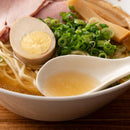 牛骨ラーメン 牛骨スープ ラーメン らーめん 生麺 製麺所 ストレート麺 塩味 塩ラーメン 具無し 具別売り 4食セット 【納期E】【snc00010171】