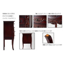 チェスト アンティーク調 猫脚 アンティーク 姫系 姫家具 クラシカル 収納家具 アンティーク調チェスト 4段 引きだし 【納期E】【stz-14078303022102】