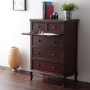 アンティーク調チェスト 4段 引出し チェスト 収納 アンティーク調 猫脚 姫系 ロココ調 姫 家具 クラシカル 【納期E】【stz-14078303131002】