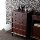 アンティーク調チェスト 4段 引出し チェスト 収納 アンティーク調 猫脚 姫系 ロココ調 姫 家具 クラシカル 【納期E】【stz-14078303131002】
