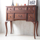 コンソール コンソールチェスト 猫脚 チェスト 引き出し アンティーク調 姫系 姫 家具 クラシック ロココ調 【納期E】【stz-14078303151002】