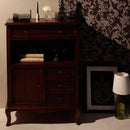 アンティーク調ファックス台 おしゃれ 姫系 姫 電話台 猫脚 電話ファックス台 fax台 電話fax台 【納期E】【stz-14108103121002】