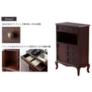 アンティーク調ファックス台 おしゃれ 姫系 姫 電話台 猫脚 電話ファックス台 fax台 電話fax台 【納期E】【stz-14108103121002】