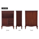 アンティーク調ファックス台 おしゃれ 姫系 姫 電話台 猫脚 電話ファックス台 fax台 電話fax台 【納期E】【stz-14108103121002】