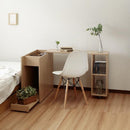 デスク おしゃれ 収納 棚 机 変形 フリーデスク 平机 書籍机 ユニットデスク オフィスデスク 北欧 ナチュラル カフェ 事務所 ヘッドボード 【納期A】【stz-jx9513】
