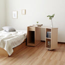 デスク おしゃれ 収納 棚 机 変形 フリーデスク 平机 書籍机 ユニットデスク オフィスデスク 北欧 ナチュラル カフェ 事務所 ヘッドボード 【納期A】【stz-jx9513】