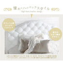 ベッドフレーム フレームのみ SD セミダブル 姫系 白 ホワイト ベットフレーム おしゃれ ガーリー お姫様 女子 ロマンチック ヨーロピアン 【納期C】【stz-jxb4023pv-sd】