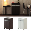 収納ワゴン キャスター付き ダストボックス ワゴン 分別 ごみ箱 【納期E】【stz-ku23705-2d】