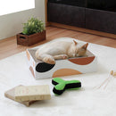 段ボール爪とぎ 「ミケ・スクエア」 【na95101mx】