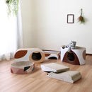 段ボール爪とぎ 「ミケ・スクエア」 【na95101mx】