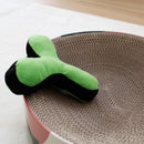 爪とぎ 猫 ダンボール おしゃれ インテリア 映える 段ボール ねこ ネコ 爪研ぎ ツメ 猫用 高密度 遊び場 通気性 保温性 マーキング 【納期A】【stz-na95111】