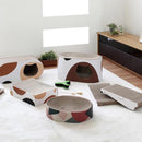 爪とぎ 猫 ダンボール おしゃれ インテリア 映える 段ボール ねこ ネコ 爪研ぎ ツメ 猫用 高密度 遊び場 通気性 保温性 マーキング 【納期A】【stz-na95111】