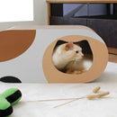 爪とぎ 猫 ダンボール おしゃれ インテリア 映える 段ボール ねこ ネコ 爪研ぎ ツメ研ぎ ツメとぎ 猫用 キャットハウス サークル 【納期A】【stz-na95121】