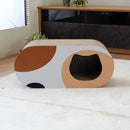 爪とぎ 猫 ダンボール おしゃれ インテリア 映える 段ボール ねこ ネコ 爪研ぎ ツメ研ぎ ツメとぎ 猫用 キャットハウス サークル 【納期A】【stz-na95121】