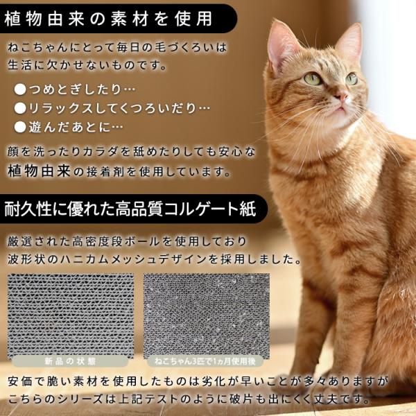 爪とぎ 猫 段ボール ダンボール ネコ おしゃれ かわいい 爪研ぎ ストレス解消 屋内用 ペット用品 耐久性 遊び場 チーズ 柄 デザイン 【納期A】【stz-na95161or】