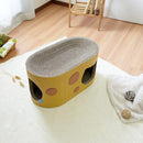 爪とぎ 猫 段ボール ダンボール ネコ おしゃれ かわいい 爪研ぎ ストレス解消 屋内用 ペット用品 耐久性 遊び場 チーズ 柄 デザイン 【納期A】【stz-na95161or】