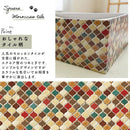 爪とぎ 猫 段ボール ダンボール ネコ おしゃれ 北欧 ペット用品 ねこ 耐久性 高密度 遊び場 モロッカン タイル 柄 デザイン 昭和レトロ 【納期A】【stz-na95171mx】