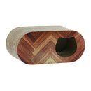 爪とぎ 猫 段ボール ダンボール ネコ おしゃれ 爪研ぎ ストレス解消 北欧 馴染む ペット用品 耐久性 高密度 遊び場 木目 ヘリンボーン 【納期A】【stz-na95191br】