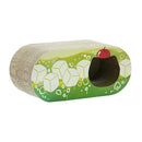 爪とぎ 猫 段ボール ダンボール ネコ おしゃれ 爪研ぎ ストレス解消 ねこ 耐久性 高密度 遊び場 クリームソーダ 柄 昭和 レトロ デザイン 【納期A】【stz-na95191gr】