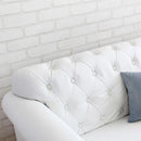 ソファ 姫系 ソファー 2人掛け 北欧 合皮 カフェ 姫系家具 白 ホワイト 【納期C】【stz-othello-2p】