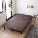 スノコベッド セミダブル SD ロール式 ベッドフレーム 脚付き 足つき 床下 収納 ウレタン スノコ すのこ ベット シンプル マットレス別売り 【納期A】【stz-rh44634db】