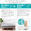 マットレス セミダブル メッシュ構造 ポケットコイル 腰痛 寝心地 高反発 ウレタン 圧縮梱包 【納期A】【stz-ripk1401gy-sd】