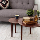 ネストテーブル 木製 丸 おしゃれ カフェテーブル サイドテーブル リビング 寝室 【納期E】【stz-vinca】