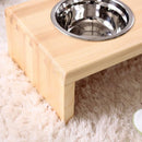 犬用食器 猫用食器 フードボール 犬用吸水器 餌入れ 犬 猫 イヌ ネコ エサ入れ 餌箱 エサ箱 ペット用フードボウル スタンド 木製 おしゃれ 【納期A】【stz-xc94182na】