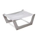 ペット用ハンモック 室内用 犬用ベッド クッション 猫用ベッド ハンモック ペット用 犬用 猫用 イヌ ネコ ペット 屋内 寝床 遊び場 【納期A】【stz-xc94213wh】