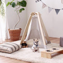 ペットテント ペット用テント 室内用 ハウス イヌ 犬 猫 ネコ 寝床 遊び場 屋内用 ペットハウス ペットベッド 【納期A】【stz-xc94223na】