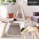 ペットテント ペット用テント 室内用 ハウス イヌ 犬 猫 ネコ 寝床 遊び場 屋内用 ペットハウス ペットベッド 【納期A】【stz-xc94223na】