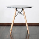ラウンドテーブル カフェテーブル 円形 丸型 白 黒 ホワイト ブラック 【納期A】【stz1504-na-wh】