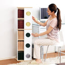 回転コミックラック 回転本棚 回転式 本棚 コミックラック 5段 【納期A】【swk-5】