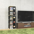 回転コミックラック 回転本棚 回転式 本棚 コミックラック 5段 【納期A】【swk-5】