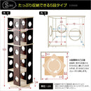 回転コミックラック 回転本棚 回転式 本棚 コミックラック 5段 【納期A】【swk-5】